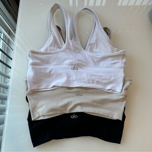 Alo Yoga bras size M ( set of 3)